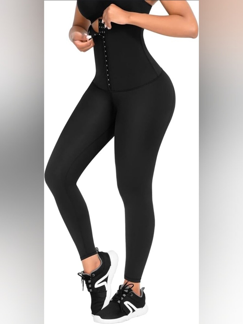 Feelingirl High Waisted Corset Shapewear Leggings
